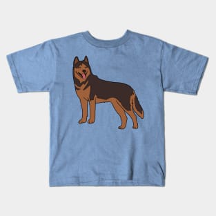 German Shepherd Kids T-Shirt